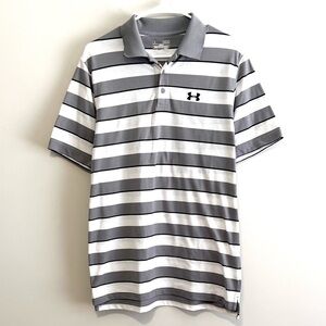 Under Armour HeatGear Striped Polo Shirt